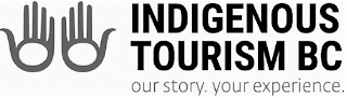 INDIGENOUS TOURISM BC OUR STORY. YOUR EXPERIENCE. logo