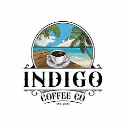 INDIGO COFFEE CO EST. 2023 logo