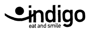 INDIGO EAT AND SMILE logo