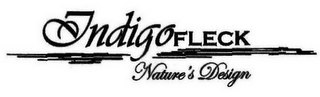 INDIGO FLECK NATURE'S DESIGN logo