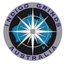 INDIGO GRINDS AUSTRALIA logo