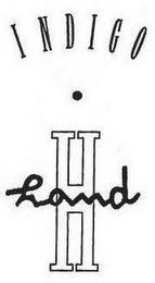 INDIGO . H HAND logo