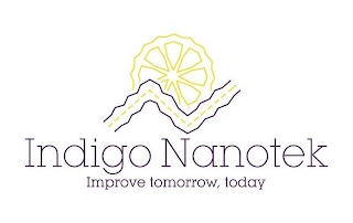 INDIGO NANOTEK IMPROVE TOMORROW, TODAY logo