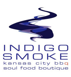 INDIGO SMOKE KANSAS CITY BBQ SOUL FOOD BOUTIQUE logo