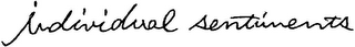 INDIVIDUAL SENTIMENTS logo