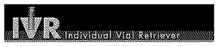 INDIVIDUAL VIAL RETRIEVER (IVR) logo