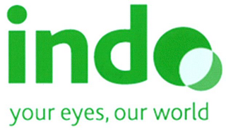INDO YOUR EYES, OUR WORLD logo