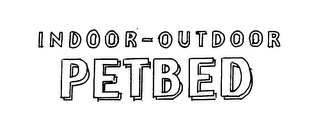 INDOOR-OUTDOOR PETBED logo