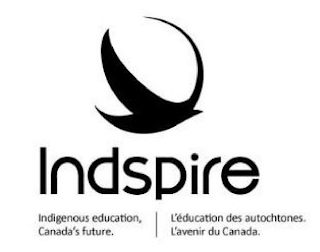 INDSPIRE INDIGENOUS EDUCATION, CANADA'S FUTURE. L'EDUCATION DES AUTOCHTONES. L'AVENIR DU CANADA. logo