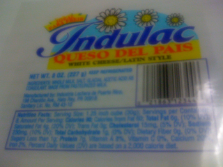 INDULAC IDEAL PARA FREIR QUESO DEL PAIS WHITE CHEESE/LATIN STYLE logo