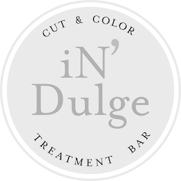 IN'DULGE CUT & COLOR TREATMENT BAR logo