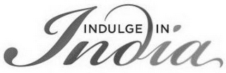 INDULGE IN INDIA logo