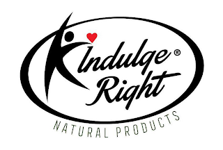 INDULGE RIGHT NATURAL PRODUCTS logo