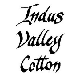 INDUS VALLEY COTTON logo