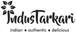 INDUSTARKARI INDIAN AUTHENTIC DELICIOUS logo