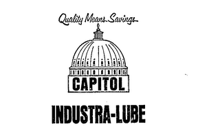 INDUSTRA-LUBE QUALITY MEANS SAVINGS CAPITOL logo