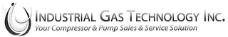 INDUSTRIAL GAS TECHNOLOGY INC. YOUR COMPRESSOR & PUMP SALES & SERVICE SOLUTION logo
