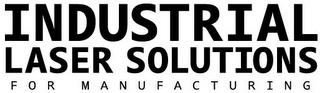 INDUSTRIAL LASER SOLUTIONS FOR MANUFACTURING logo