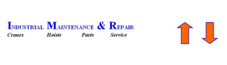 INDUSTRIAL MAINTENANCE & REPAIR CRANES HOISTS PARTS SERVICE logo