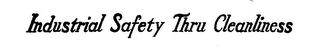INDUSTRIAL SAFETY THRU CLEANLINESS logo