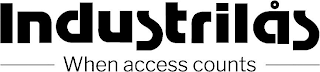 INDUSTRILÅS WHEN ACCESS COUNTS logo