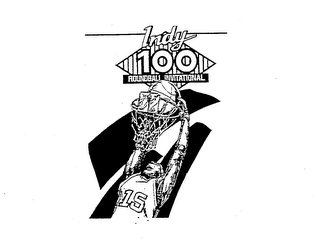 INDY 100 ROUNDBALL INVITATIONAL 15 logo