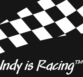 INDY IS RACING logo