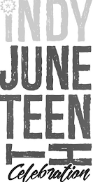 INDY JUNETEENTH CELEBRATION logo