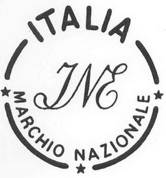INE ITALIA MARCHIO NAZIONALE logo