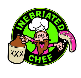 INEBRIATED CHEF XXX logo