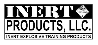 INERT PRODUCTS, LLC. INERT EXPLOSIVE TRAINING PRODUCTS EXPLOSIVE 1 logo