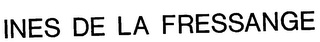 INES DE LA FRESSANGE logo