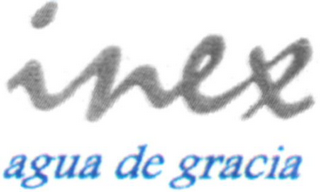 INEX AGUA DE GRACIA logo