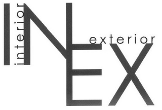 INEX INTERIOR EXTERIOR logo