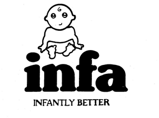 INFA INFANTLY BETTER logo