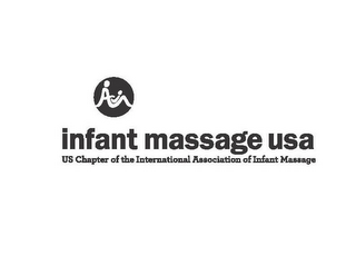 INFANT MASSAGE USA US CHAPTER OF THE INTERNATIONAL ASSOCIATION OF INFANT MASSAGE logo