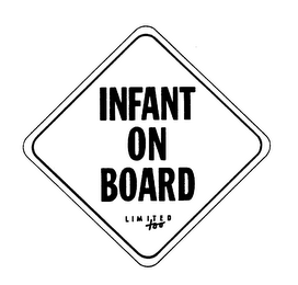 INFANT ON BOARD LIMITED TOO logo