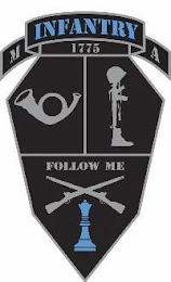 INFANTRY M A 1775 FOLLOW ME logo