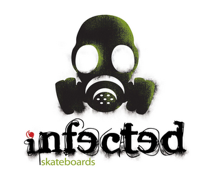 INFECTED SKATEBOARDS logo