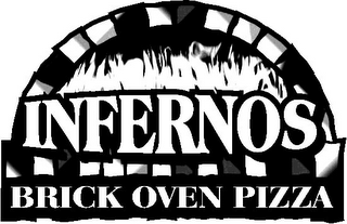 INFERNOS BRICK OVEN PIZZA logo