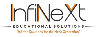 INFINEXT EDUCATIONAL SOLUTIONS "INFINITE SOLUTIONS FOR THE NEXT GENERATION" logo
