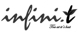 INFINI.T TEA AT IT'S BEST logo