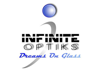 INFINITE OPTIKS DREAMS ON GLASS logo