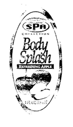 INFINITE QUALITY NATURAL SPA COLLECTION BODY SPLASH REFRESHING APPLE logo