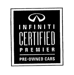 INFINITI CERTIFIED PREMIER PRE-OWNED CARS logo