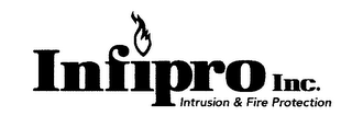 INFIPRO INC. INTRUSION & FIRE PROTECTION logo