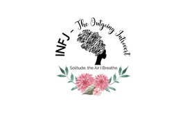 INFJ - THE OUTGOING INTROVERT SOLITUDE,THE AIR I BREATHE. logo