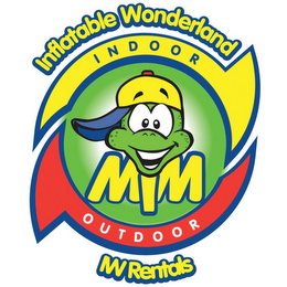 INFLATABLE WONDERLAND INDOOR MIM OUTDOOR IW RENTALS logo