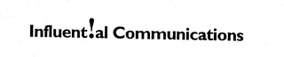 INFLUENT!AL COMMUNICATIONS logo