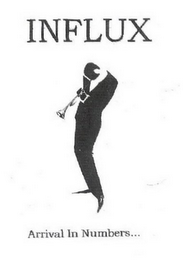 INFLUX ARRIVAL IN NUMBERS... logo